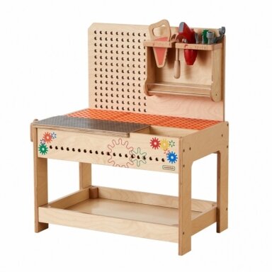 MASTERKIDZ Medinis Montessori STEM dirbtuvės su įrankiais