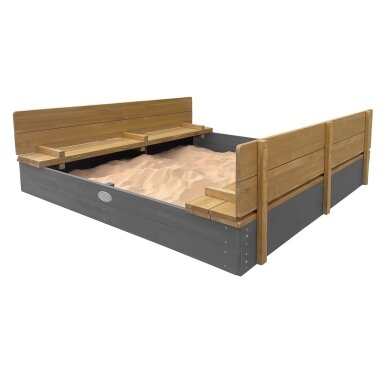 AXI smėlio dėžė XXL Ella 150 x 150 pilka
