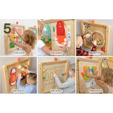 MASTERKIDZ mokslinis STEM rinkinys Edukacinės sieninės lentos Parodinis produktas – pilnavertis