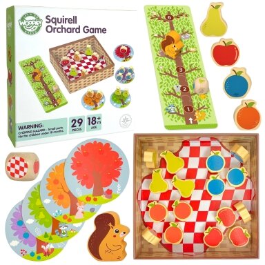 WOOPIE GREEN Voverė sode Šeimos stalo žaidimas FSC