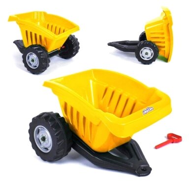 WOOPIE priekaba ACTIVE TRAILER geltona 35 kg
