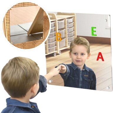 MASTERKIDZ Didelis magnetinis veidrodis STEM lentelei
