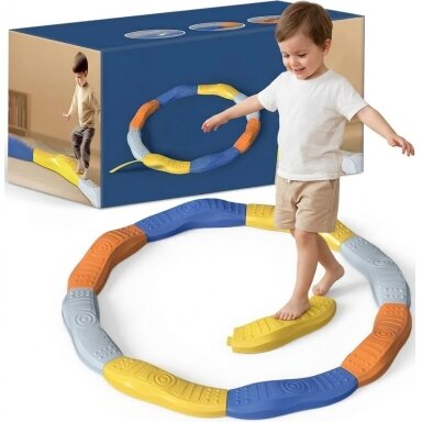 WOOPIE Modulinis pusiausvyros takelis Sensorinis takas Ratas