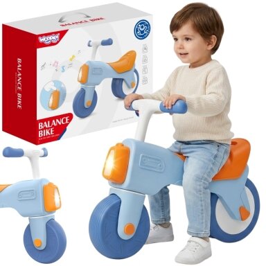 WOOPIE BABY Balansinis dviratukas Ežiukas Garsas Šviesa 18m+