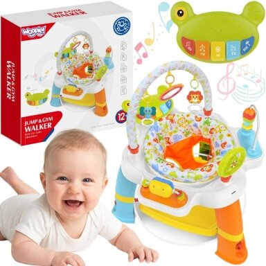 WOOPIE BABY Interaktyvus sukamas sėdynės centras – veiklos centras 12m+