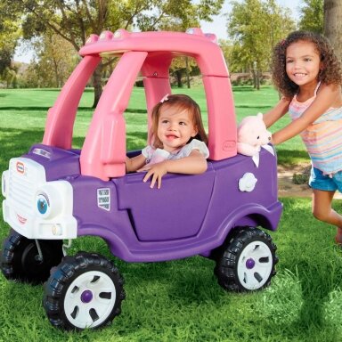 Little Tikes Cozy Truck Ježukas visureigis rožinė-violetinė vaikams Cozy Truck