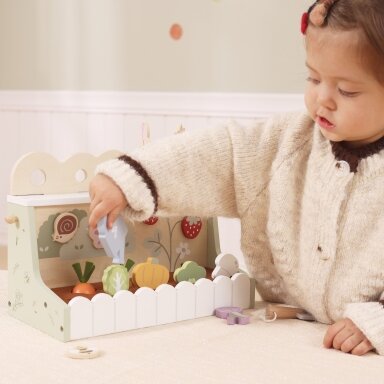 VIGA Medinis Montessori darželis sodinimo daržininkystės rinkinys daržovėms