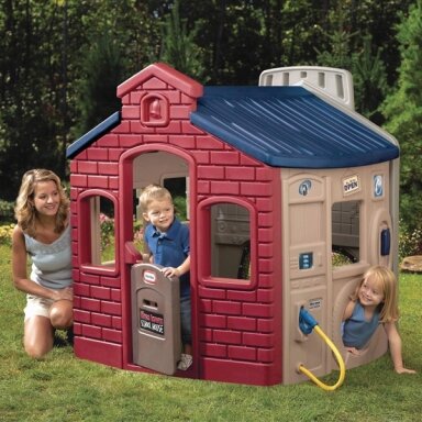 LITTLE TIKES Sodo namelis vaikams, miesto namelis
