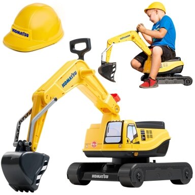 FALK Komatsu ekskavatorius-važinukas su besisukančiu kaušu + šalmas