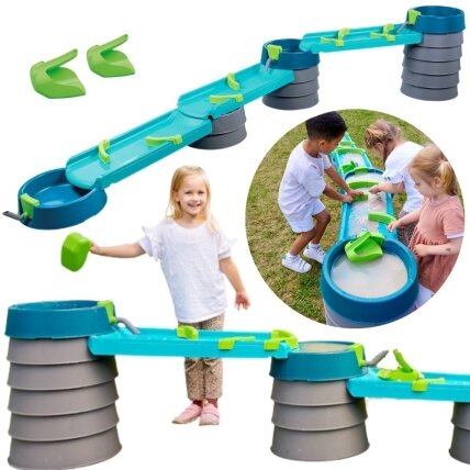 AquaPlay vandens trasa 39 elementai AquaPlay vandens trasa 39 elementai