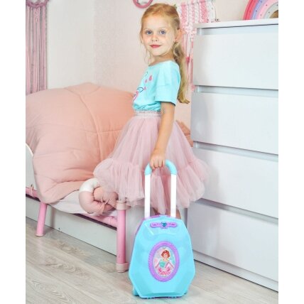 WOOPIE Tualetinis staliukas mergaitei 2in1 Grožio salonas lagamine 9 WOOPIE Tualetinis staliukas mergaitei 2in1 Grožio salonas lagamine 9
