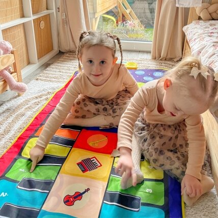WOOPIE Interaktyvus muzikinis šokių kilimėlis XXL 1 WOOPIE Interaktyvus muzikinis šokių kilimėlis XXL 1