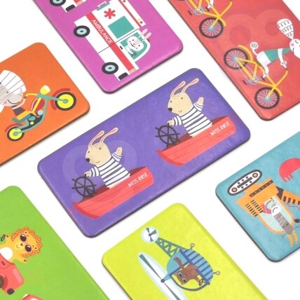 WOOPIE edukacinis žaidimas Transportas Gyvūnai Puzzle Domino Montessori 13 WOOPIE edukacinis žaidimas Transportas Gyvūnai Puzzle Domino Montessori 13