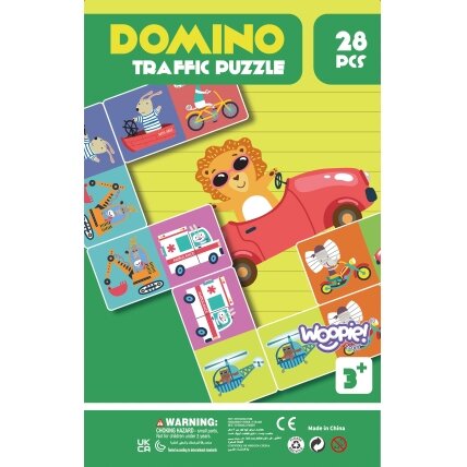 WOOPIE edukacinis žaidimas Transportas Gyvūnai Puzzle Domino Montessori 14 WOOPIE edukacinis žaidimas Transportas Gyvūnai Puzzle Domino Montessori 14