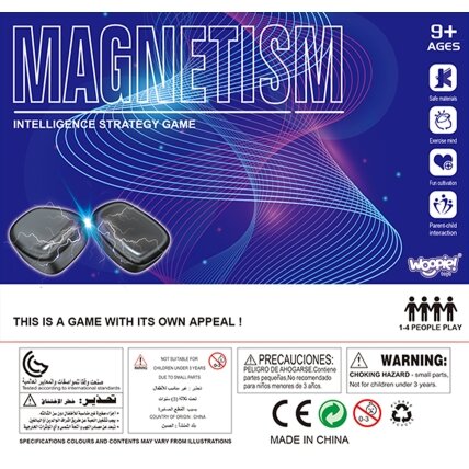 WOOPIE Žaidimas Magnetiniai akmenėliai ant virvelės 20 vnt. 13 WOOPIE Žaidimas Magnetiniai akmenėliai ant virvelės 20 vnt. 13