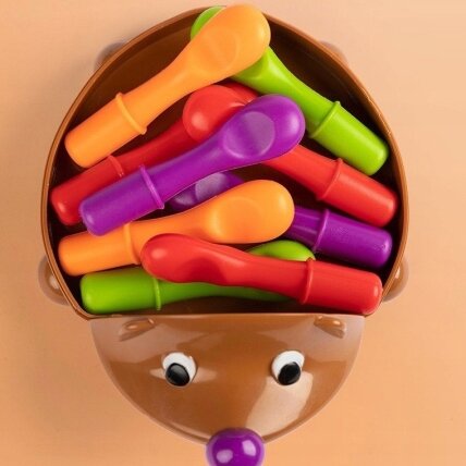 WOOPIE Lavinamasis žaidimas Ežiukas Sorteris Montessori Skaičių ir Spalvų Mokymasis 4in1 6 WOOPIE Lavinamasis žaidimas Ežiukas Sorteris Montessori Skaičių ir Spalvų Mokymasis 4in1 6