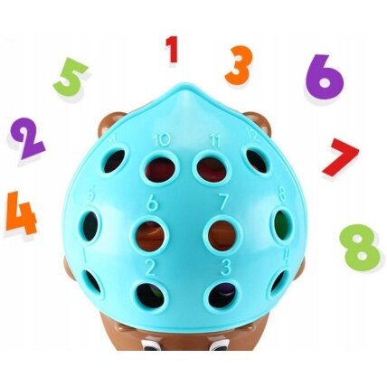 WOOPIE Lavinamasis žaidimas Ežiukas Sorteris Montessori Skaičių ir Spalvų Mokymasis 4in1 11 WOOPIE Lavinamasis žaidimas Ežiukas Sorteris Montessori Skaičių ir Spalvų Mokymasis 4in1 11