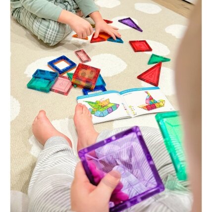 WOOPIE Montessori magnetinės konstrukcinės kaladėlės 3D 2