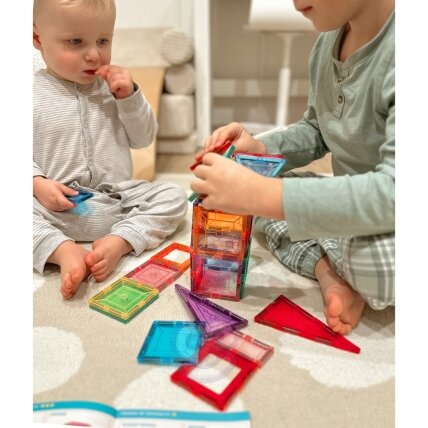 WOOPIE Montessori magnetinės konstrukcinės kaladėlės 3D 8