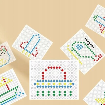 WOOPIE magnetinė lenta vaikams Montessori MagPad Dinozauras 5 WOOPIE magnetinė lenta vaikams Montessori MagPad Dinozauras 5