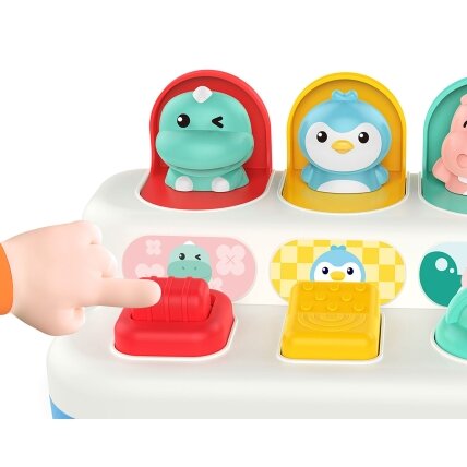 WOOPIE BABY edukacinis žaislas Iššokantys gyvūnėliai POP-UP 4