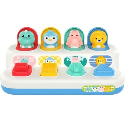 WOOPIE BABY edukacinis žaislas Iššokantys gyvūnėliai POP-UP 6 WOOPIE BABY edukacinis žaislas Iššokantys gyvūnėliai POP-UP 6