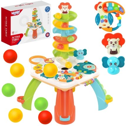 WOOPIE BABY Edukacinis staliukas Active Table WOOPIE BABY Edukacinis staliukas Active Table