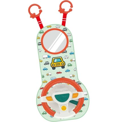 WOOPIE BABY Interaktyvus vairas automobiliui Mažojo vairuotojo rinkinys 3