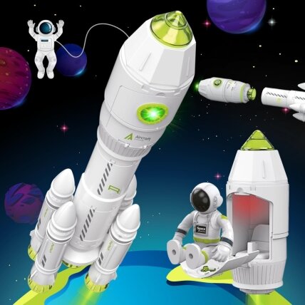 WOOPIE Interaktyvi kosminė raketa Space Set 5