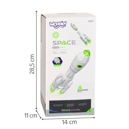 WOOPIE Interaktyvi kosminė raketa Space Set 12 WOOPIE Interaktyvi kosminė raketa Space Set 12