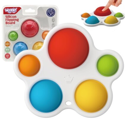 WOOPIE BABY Sensorinis žaislas kramtukas antistresinis POP IT Montessori