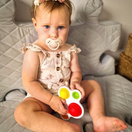 WOOPIE BABY Sensorinis žaislas kramtukas antistresinis POP IT Montessori 1 WOOPIE BABY Sensorinis žaislas kramtukas antistresinis POP IT Montessori 1
