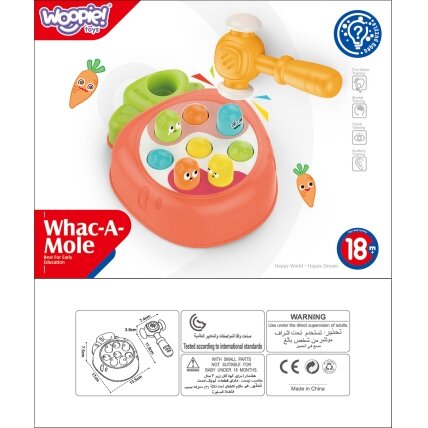 WOOPIE BABY Vikrumo žaidimas „Trenk kurmiui“ (kalamoji) 5 WOOPIE BABY Vikrumo žaidimas „Trenk kurmiui“ (kalamoji) 5