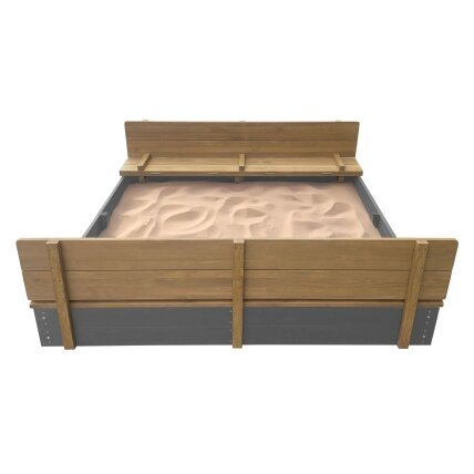 AXI smėlio dėžė XXL Ella 150 x 150 pilka 5