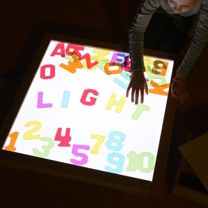 MASTERKIDZ LED sensorinė panelė-dėžė + priedų rinkinys 7
