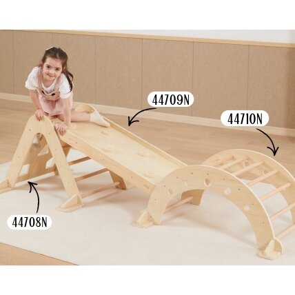 VIGA medinės Pikler kopėtėlės – laipiojimo trikampis Montessori 9