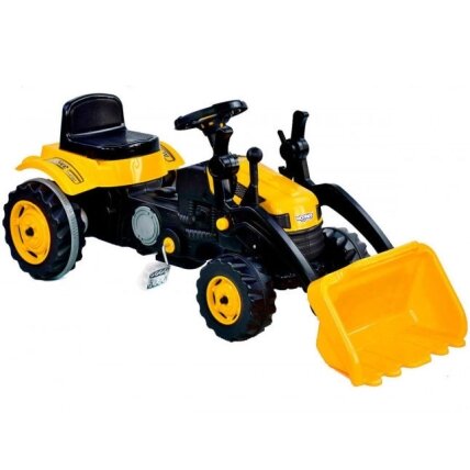 WOOPIE Pedalinis traktorius Farmer MaxTrac Classic kaušas buldozeris 49