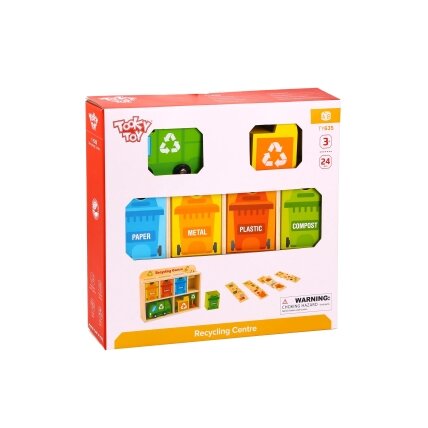 TOOKY TOY Medinis perdirbimo centras – edukacinis rūšiuotuvas 3 TOOKY TOY Medinis perdirbimo centras – edukacinis rūšiuotuvas 3