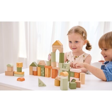VIGA PolarB medinės kaladėlės Montessori gyvūnai 50 vnt. 3 VIGA PolarB medinės kaladėlės Montessori gyvūnai 50 vnt. 3