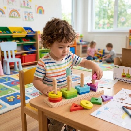 TOOKY TOY formų rūšiuoklis su spalvotomis Montessori kaladėlėmis 2 TOOKY TOY formų rūšiuoklis su spalvotomis Montessori kaladėlėmis 2