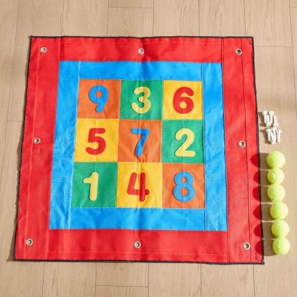 MASTERKIDZ Kvadratinis lipukinis taikinys mėtymui į taikinį STEM lentai 2 MASTERKIDZ Kvadratinis lipukinis taikinys mėtymui į taikinį STEM lentai 2