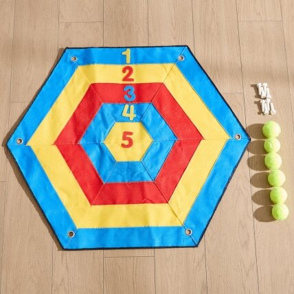 MASTERKIDZ Šešiakampis taikinys su lipukais – metimas į taikinį STEM lentelei 2 MASTERKIDZ Šešiakampis taikinys su lipukais – metimas į taikinį STEM lentelei 2