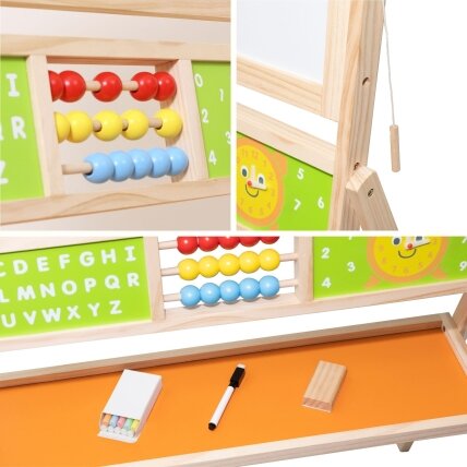 VIGA Didelė edukacinė lenta 2in1 2 VIGA Didelė edukacinė lenta 2in1 2
