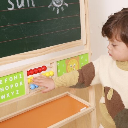 VIGA Didelė edukacinė lenta 2in1 4 VIGA Didelė edukacinė lenta 2in1 4