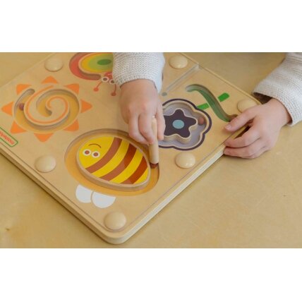 MASTERKIDZ Magnetinis labirintas Vabzdžių pasaulis - lentelė 3 MASTERKIDZ Magnetinis labirintas Vabzdžių pasaulis - lentelė 3