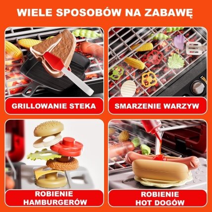 WOOPIE Barbekiu grilis sodo virtuvė interaktyvus LED rinkinys XL 31 el. 5 WOOPIE Barbekiu grilis sodo virtuvė interaktyvus LED rinkinys XL 31 el. 5
