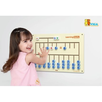 VIGA sensorinė skaičiavimo mokymosi lenta FSC sertifikatas Montessori 3 VIGA sensorinė skaičiavimo mokymosi lenta FSC sertifikatas Montessori 3