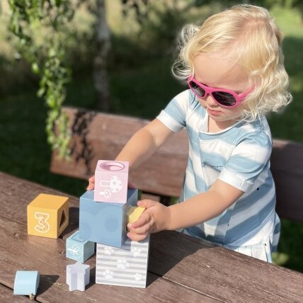 VIGA PolarB edukacinė piramidė–dėliojimo žaislas, formų rūšiuoklis, kaladėlės, kubeliai 2 VIGA PolarB edukacinė piramidė–dėliojimo žaislas, formų rūšiuoklis, kaladėlės, kubeliai 2