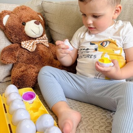 WOOPIE Montessori kiaušinių dėlionė – derinkite formas ir spalvas 5 WOOPIE Montessori kiaušinių dėlionė – derinkite formas ir spalvas 5