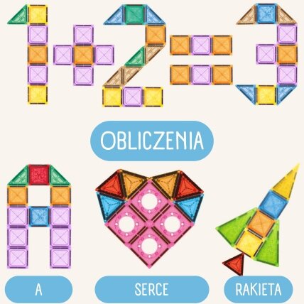 WOOPIE magnetinės konstrukcinės 3D kaladėlės edukacinis rinkinys Pilis Transporto priemonės 110 el. 3 WOOPIE magnetinės konstrukcinės 3D kaladėlės edukacinis rinkinys Pilis Transporto priemonės 110 el. 3